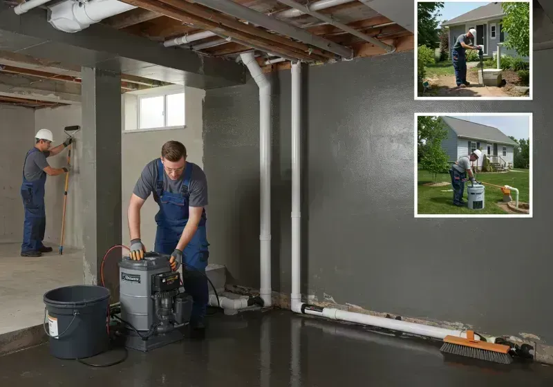 Basement Waterproofing and Flood Prevention process in Okawville, IL